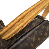 ルイ・ヴィトン LOUIS VUITTON ヴィバシテMM M51164 ブラウン ゴールド金具 モノグラムキャンバス レディース ショルダーバッグ