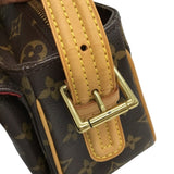 ルイ・ヴィトン LOUIS VUITTON ヴィバシテMM M51164 ブラウン ゴールド金具 モノグラムキャンバス レディース ショルダーバッグ