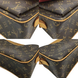 ルイ・ヴィトン LOUIS VUITTON ヴィバシテMM M51164 ブラウン ゴールド金具 モノグラムキャンバス レディース ショルダーバッグ