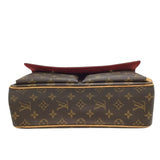 ルイ・ヴィトン LOUIS VUITTON ヴィバシテMM M51164 ブラウン ゴールド金具 モノグラムキャンバス レディース ショルダーバッグ