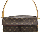 ルイ・ヴィトン LOUIS VUITTON ヴィバシテMM M51164 ブラウン ゴールド金具 モノグラムキャンバス レディース ショルダーバッグ