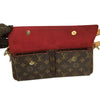 ルイ・ヴィトン LOUIS VUITTON ヴィバシテMM M51164 ブラウン ゴールド金具 モノグラムキャンバス レディース ショルダーバッグ