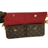 ルイ・ヴィトン LOUIS VUITTON ヴィバシテMM M51164 ブラウン ゴールド金具 モノグラムキャンバス レディース ショルダーバッグ