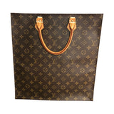 ルイ・ヴィトン LOUIS VUITTON サックプラ M51140 ブラウン モノグラム・キャンバス ユニセックス ハンドバッグ