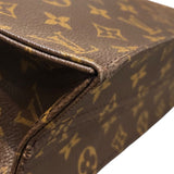 ルイ・ヴィトン LOUIS VUITTON サックプラ M51140 ブラウン モノグラム・キャンバス ユニセックス ハンドバッグ
