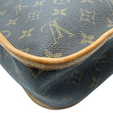 ルイ・ヴィトン LOUIS VUITTON メッセンジャー・ボスフォールPM M40106 ブラウン モノグラム/レザー レディース メッセンジャーバッグ