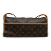ルイ・ヴィトン LOUIS VUITTON ポパンクール・ロン M40008 ブラウン モノグラム/レザー レディース ショルダーバッグ