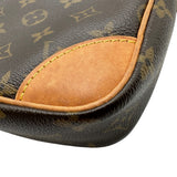 ルイ・ヴィトン LOUIS VUITTON ダヌーブ M45266 ブラウン モノグラムキャンバス/レザー レディース ショルダーバッグ
