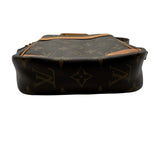 ルイ・ヴィトン LOUIS VUITTON ダヌーブ M45266 ブラウン モノグラムキャンバス/レザー レディース ショルダーバッグ