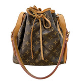 ルイ・ヴィトン LOUIS VUITTON プチ・ノエ M42226 ブラウン モノグラム レディース ショルダーバッグ