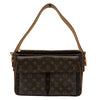 ルイ・ヴィトン LOUIS VUITTON ヴィバシテGM M51163 ブラック モノグラムキャンバス/レザー レディース トートバッグ