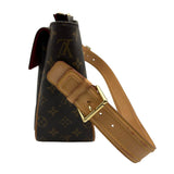 ルイ・ヴィトン LOUIS VUITTON ヴィバシテGM M51163 ブラック モノグラムキャンバス/レザー レディース トートバッグ