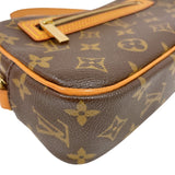 ルイ・ヴィトン LOUIS VUITTON ポシェット・シテ M51183 ブラウン モノグラムキャンバス　 レディース ショルダーバッグ