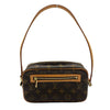 ルイ・ヴィトン LOUIS VUITTON ポシェット・シテ M51183 ブラウン モノグラムキャンバス/レザー レディース ショルダーバッグ