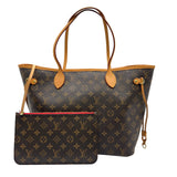 ルイ・ヴィトン LOUIS VUITTON ネヴァーフルMM M41177 ブラウン モノグラム・レザー レディース ハンドバッグ