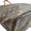 ルイ・ヴィトン LOUIS VUITTON ネヴァーフルMM M40156 ブラウン モノグラムキャンバス レディース トートバッグ
