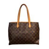 ルイ・ヴィトン LOUIS VUITTON ウィルシャーMM M45644 ブラウン モノグラム レディース トートバッグ