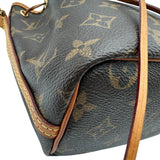 ルイ・ヴィトン LOUIS VUITTON ナノ・ノエ M41346 ブラウン モノグラムキャンバス レディース ショルダーバッグ