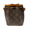 ルイ・ヴィトン LOUIS VUITTON ナノ・ノエ m41346 ブラウン モノグラム レディース ショルダーバッグ