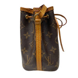 ルイ・ヴィトン LOUIS VUITTON ナノ・ノエ m41346 ブラウン モノグラム レディース ショルダーバッグ