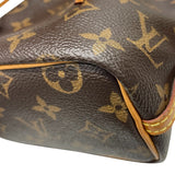 ルイ・ヴィトン LOUIS VUITTON ナノ・ノエ m41346 ブラウン モノグラム レディース ショルダーバッグ