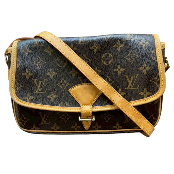 ルイ・ヴィトン LOUIS VUITTON ソローニュ M42250 ブラウン モノグラム