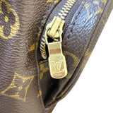 ルイ・ヴィトン LOUIS VUITTON ミニ・モンスリ M51137 ブラウン モノグラム/レザー レディース リュック・デイパック