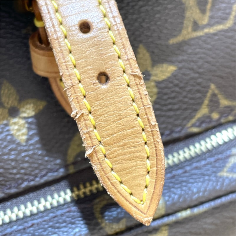 ルイ・ヴィトン LOUIS VUITTON ミニ・モンスリ M51137 ブラウン