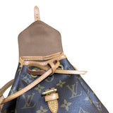 ルイ・ヴィトン LOUIS VUITTON ミニ・モンスリ M51137 ブラウン モノグラム/レザー レディース リュック・デイパック