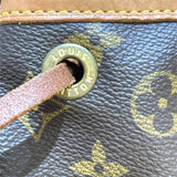 ルイ・ヴィトン LOUIS VUITTON ミニ・モンスリ M51137 ブラウン モノグラム/レザー レディース リュック・デイパック
