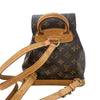 ルイ・ヴィトン LOUIS VUITTON ミニ・モンスリ M51137 ブラウン モノグラム/レザー レディース リュック・デイパック