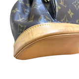 ルイ・ヴィトン LOUIS VUITTON ミニ・モンスリ M51137 ブラウン モノグラム/レザー レディース リュック・デイパック
