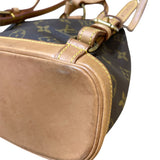 ルイ・ヴィトン LOUIS VUITTON ミニ・モンスリ M51137 ブラウン モノグラム/レザー レディース リュック・デイパック