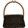 ルイ・ヴィトン LOUIS VUITTON ミニ・ルーピング M51147 ブラウン モノグラム・キャンバス レディース ショルダーバッグ