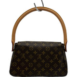 ルイ・ヴィトン LOUIS VUITTON ミニ・ルーピング M51147 ブラウン モノグラム・キャンバス レディース ショルダーバッグ