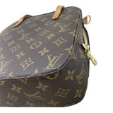 ルイ・ヴィトン LOUIS VUITTON スポンティーニ M47500 ブラウン モノグラム/レザー レディース ショルダーバッグ