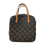 ルイ・ヴィトン LOUIS VUITTON スポンティーニ M47500 ブラウン モノグラム/レザー レディース ショルダーバッグ
