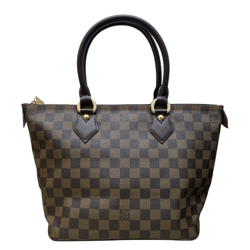 ルイ・ヴィトン LOUIS VUITTON サレヤPM N51183 ブラウン PVC レザー