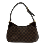 ルイ・ヴィトン LOUIS VUITTON テムズPM N48180 ブラウン ダミエ/レザー レディース ショルダーバッグ