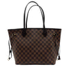 ルイ・ヴィトン LOUIS VUITTON ネヴァーフルMM N41358 ブラウン ダミエ/レザー レディース トートバッグ