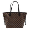 ルイ・ヴィトン LOUIS VUITTON ネヴァーフルMM N41358 ブラウン ダミエ/レザー レディース トートバッグ
