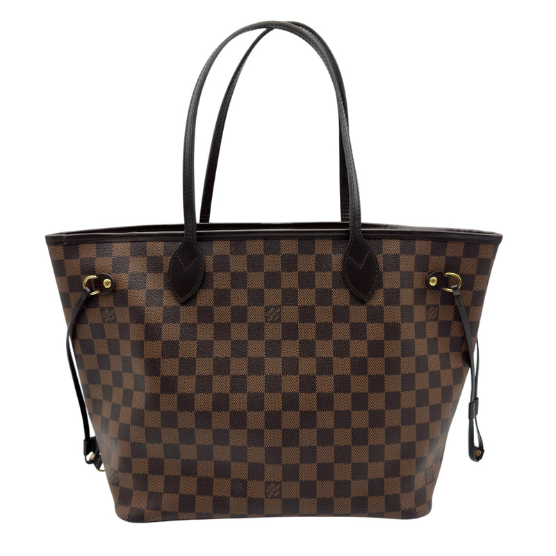 ルイヴィトン ダミエ ネヴァーフル　ショルダーバッグ　トートバッグ　中古品 ルイ・ヴィトン LOUIS VUITTON ネヴァーフルMM N41358 ブラウン ダミエ