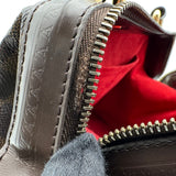 ルイ・ヴィトン LOUIS VUITTON ナイツブリッジ N51201 ブラウン ダミエ/レザー レディース ハンドバッグ
