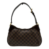 ルイ・ヴィトン LOUIS VUITTON テムズPM N48180 ブラウン ダミエ/レザー レディース ショルダーバッグ