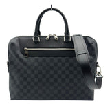 ルイ・ヴィトン LOUIS VUITTON ポルト ドキュマン・ジュールNM N48260 ブラック ダミエグラフィット・PVC・レザー メンズ ビジネスバッグ