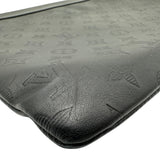 ルイ・ヴィトン LOUIS VUITTON ポシェット・ディスカバリー M62903 ブラック モノグラムシャドウ/レザー メンズ クラッチバッグ