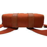 エルメス HERMES アカプルコ サックアド オレンジ シルバー金具 トワル/ナイロンキャンバス レディース リュック・デイパック