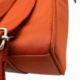 エルメス HERMES アカプルコ サックアド オレンジ シルバー金具 トワル/ナイロンキャンバス レディース リュック・デイパック