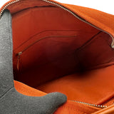 エルメス HERMES アカプルコ サックアド オレンジ シルバー金具 トワル/ナイロンキャンバス レディース リュック・デイパック