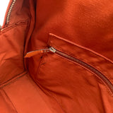 エルメス HERMES アカプルコ サックアド オレンジ シルバー金具 トワル/ナイロンキャンバス レディース リュック・デイパック